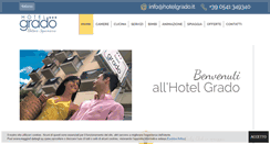 Desktop Screenshot of hotelgrado.it